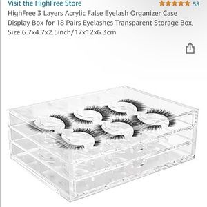 Brand new lash drawer organizer